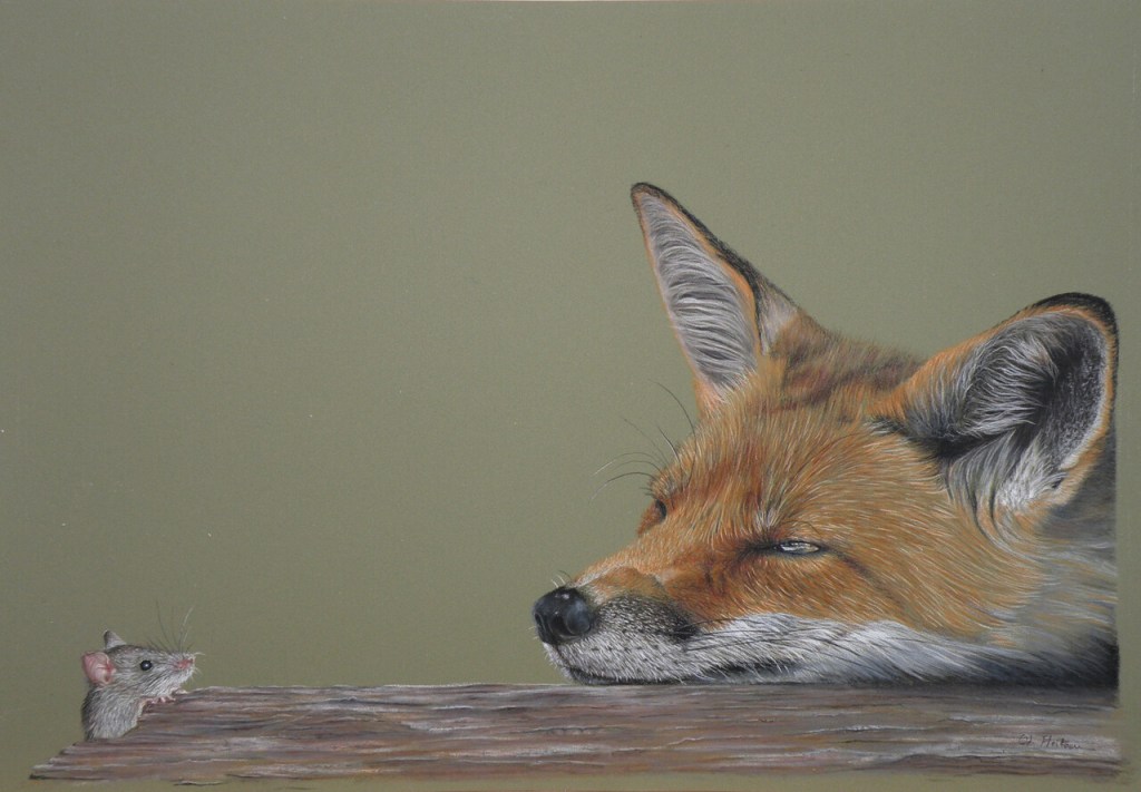 Souris Renard Pastel